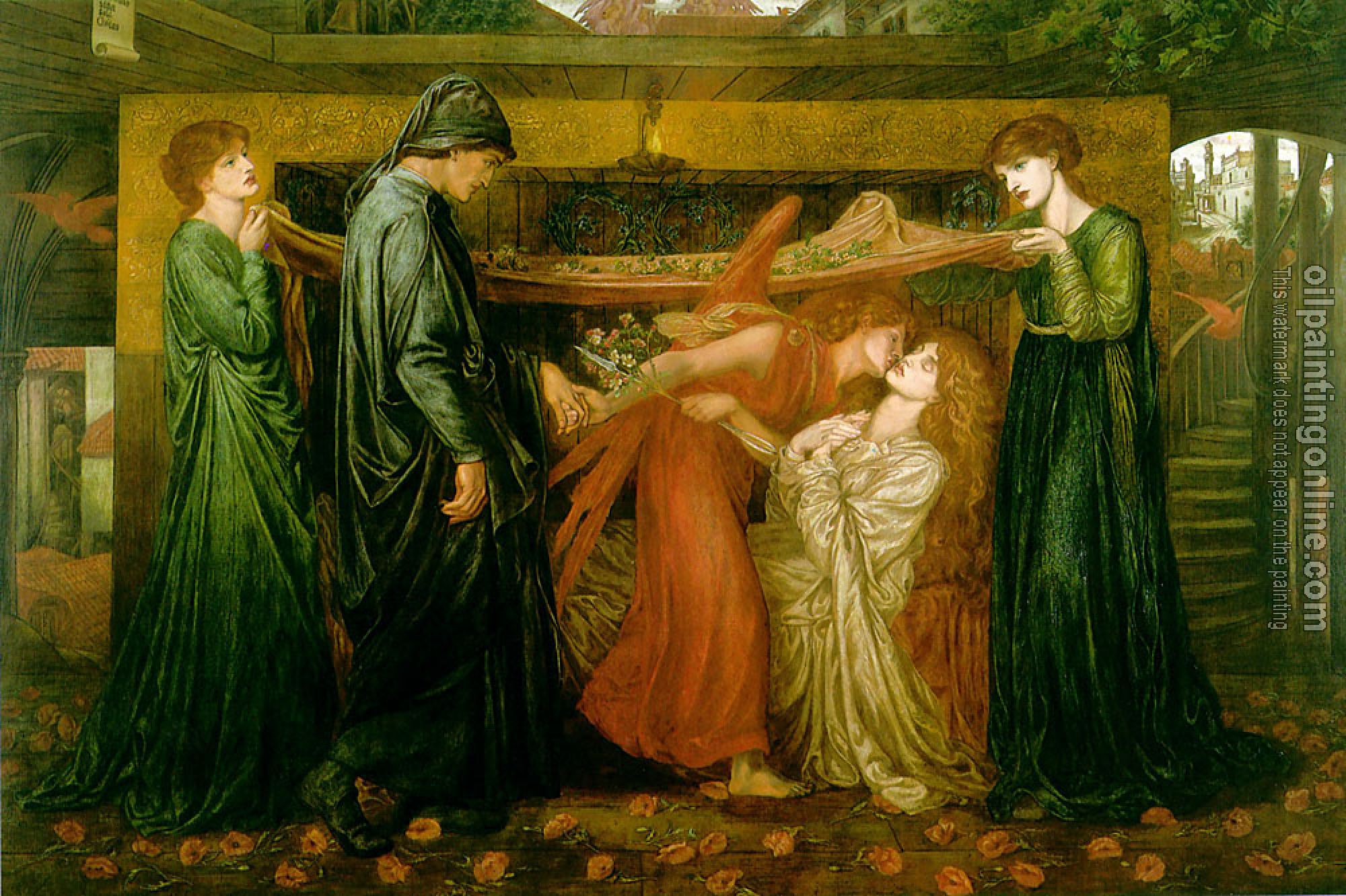 Rossetti, Dante Gabriel - Dante's Dream at the Time of the Death of Beatrice